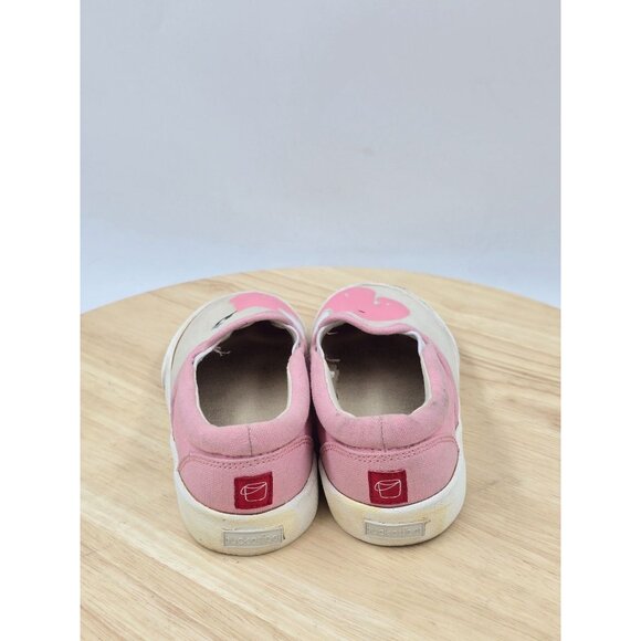 Buckfeet Elephant Slip ON Canvas Sneakers Girls Toddler Sz 8 - Picture 2 of 7